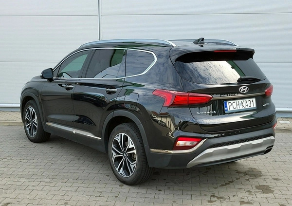 Hyundai Santa Fe cena 139900 przebieg: 44100, rok produkcji 2020 z Świecie małe 781